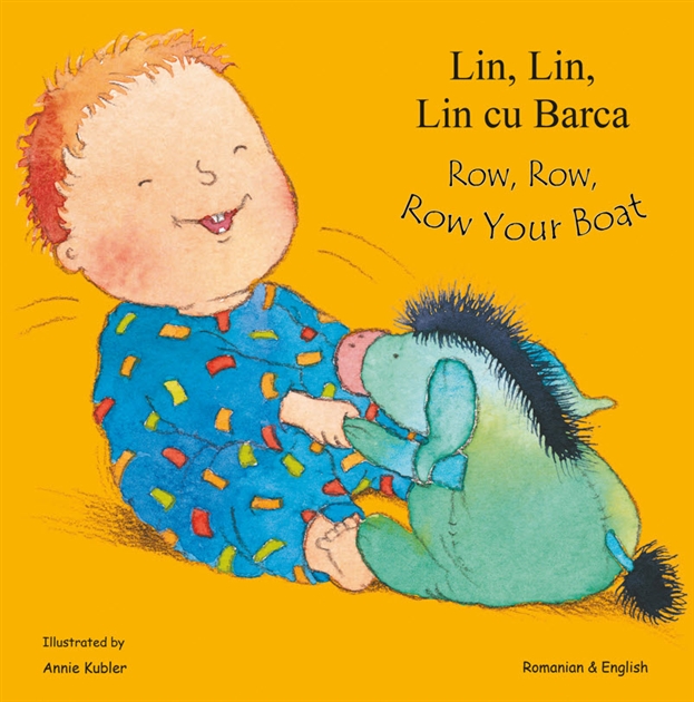 Row Row Row Your Boat Bilingual books for infants and toddlers